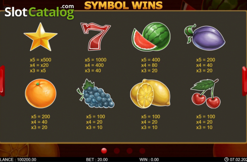 Οθόνη6. 20 Hot Spins Κουλοχέρης