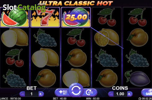 Οθόνη3. Ultra Classic Hot Κουλοχέρης