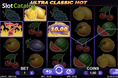Οθόνη5. Ultra Classic Hot Κουλοχέρης