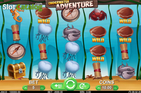 Οθόνη2. Underwater Adventure Κουλοχέρης