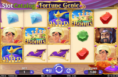 Οθόνη2. Fortune Genie Κουλοχέρης 