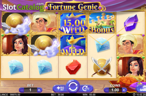 Οθόνη3. Fortune Genie Κουλοχέρης 