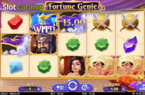 Οθόνη4. Fortune Genie Κουλοχέρης 