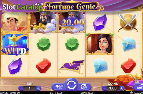 Οθόνη5. Fortune Genie Κουλοχέρης 