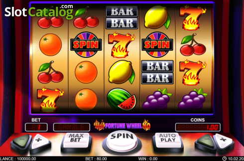 Οθόνη2. Hot Fortune Wheel 80 Κουλοχέρης