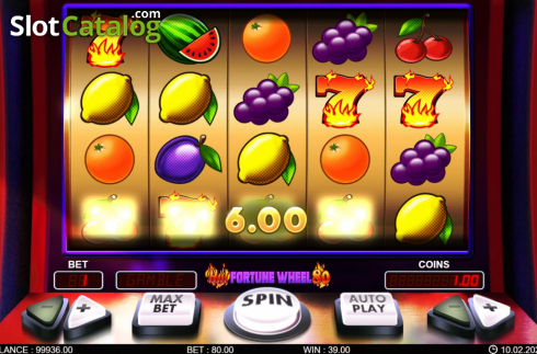 Οθόνη4. Hot Fortune Wheel 80 Κουλοχέρης