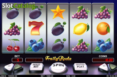 Οθόνη2. Fruity Reels Κουλοχέρης