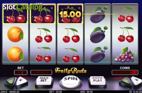 Οθόνη4. Fruity Reels Κουλοχέρης