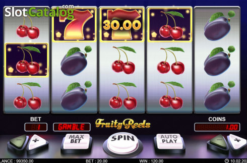 Οθόνη5. Fruity Reels Κουλοχέρης