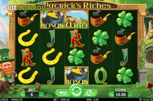 Οθόνη2. Patric’s Riches Κουλοχέρης