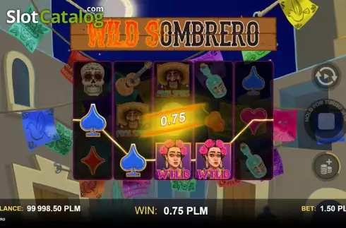 Οθόνη3. Wild Sombrero Κουλοχέρης 