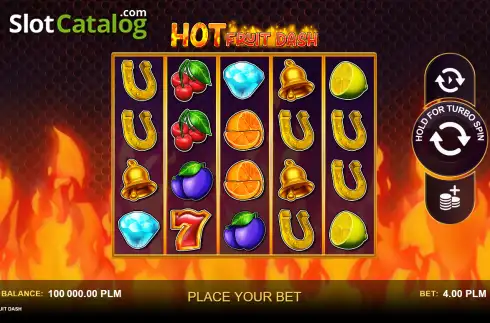 Οθόνη2. Hot Fruit Dash Κουλοχέρης
