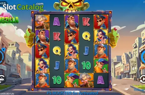 Οθόνη2. Zombzilla Κουλοχέρης