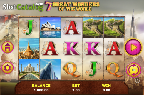 Οθόνη3. 7 Great Wonders Of The World Κουλοχέρης