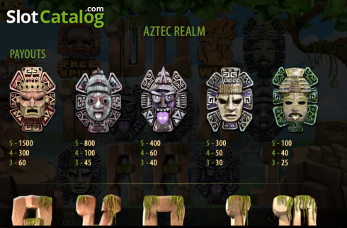 Οθόνη6. Aztec Realm Κουλοχέρης