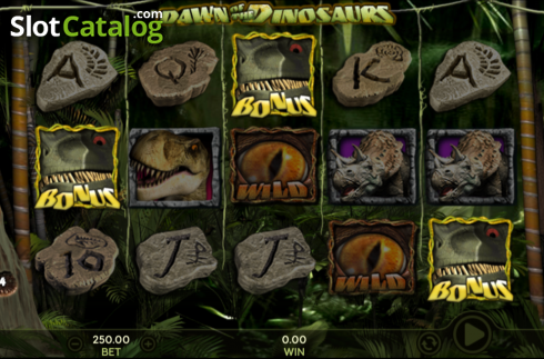 Οθόνη4. Dawn Of The Dinosaurs Κουλοχέρης