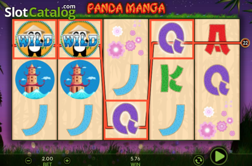 Οθόνη5. Panda Manga Κουλοχέρης