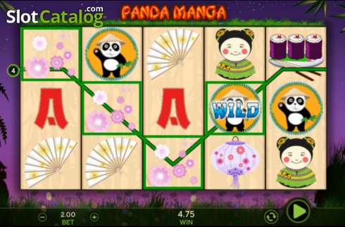 Οθόνη7. Panda Manga Κουλοχέρης