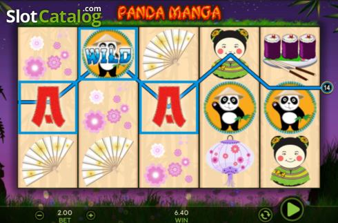 Οθόνη9. Panda Manga Κουλοχέρης