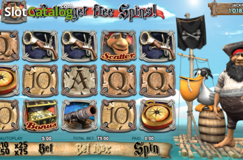 Οθόνη3. Pirates Millions Κουλοχέρης