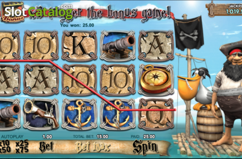Οθόνη4. Pirates Millions Κουλοχέρης