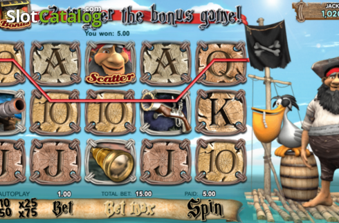 Οθόνη6. Pirates Millions Κουλοχέρης