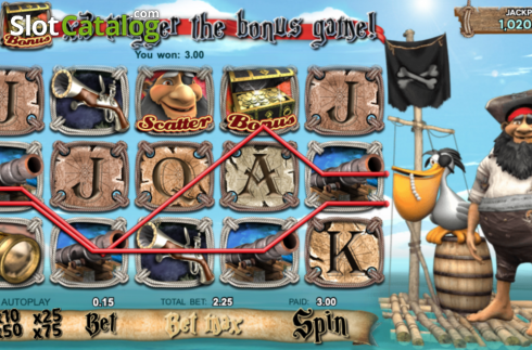 Οθόνη8. Pirates Millions Κουλοχέρης