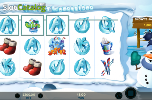 Οθόνη3. Snowys Wonderland Κουλοχέρης