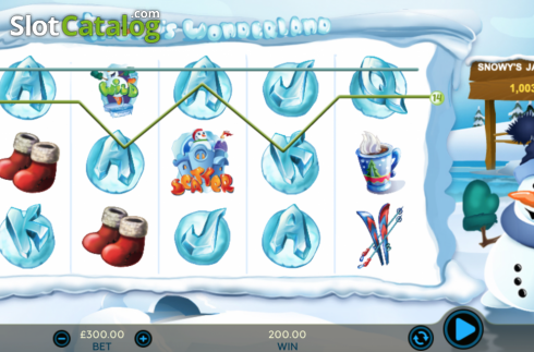 Οθόνη4. Snowys Wonderland Κουλοχέρης