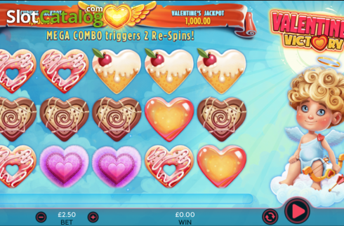 Οθόνη3. Valentines Victory Κουλοχέρης