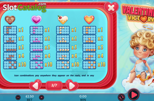Οθόνη7. Valentines Victory Κουλοχέρης