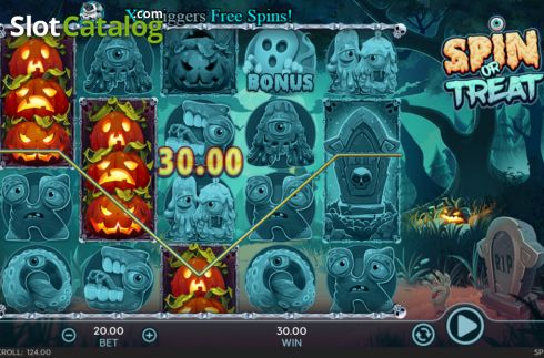 Οθόνη5. Spin or Treat Κουλοχέρης