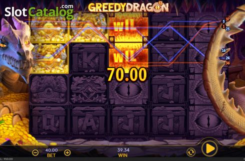 Οθόνη4. Greedy Dragon Κουλοχέρης
