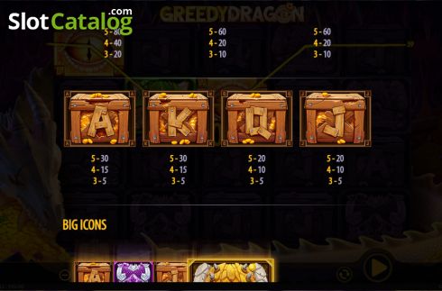 Οθόνη7. Greedy Dragon Κουλοχέρης