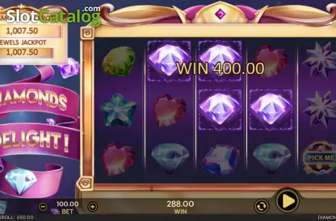 Οθόνη3. Diamonds Delight Κουλοχέρης