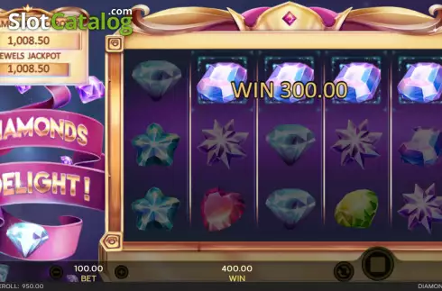 Οθόνη4. Diamonds Delight Κουλοχέρης