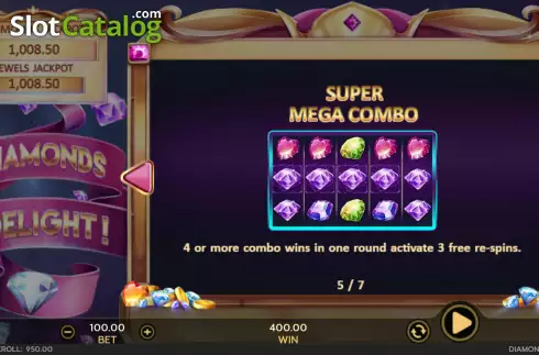 Οθόνη7. Diamonds Delight Κουλοχέρης