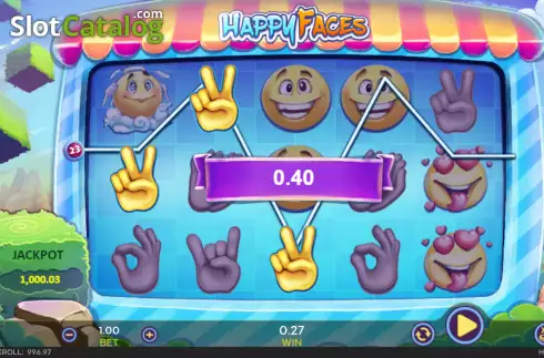 Οθόνη4. Happy Faces Κουλοχέρης