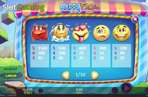 Οθόνη9. Happy Faces Κουλοχέρης