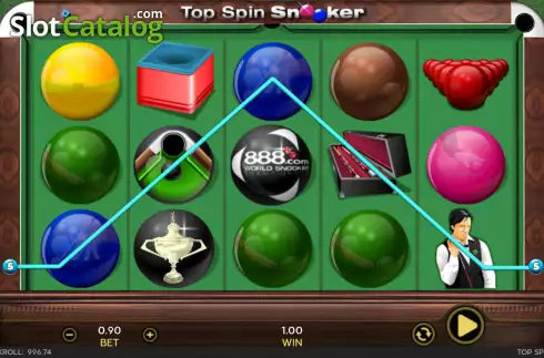 Οθόνη4. Top Spin Snooker Κουλοχέρης