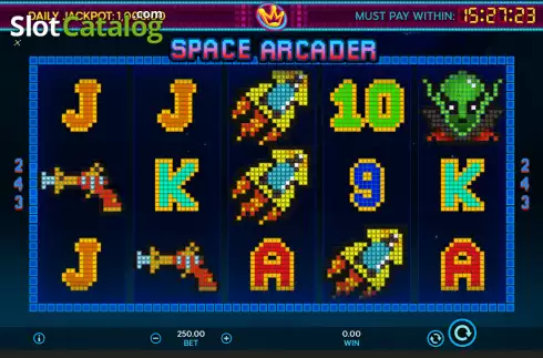 Οθόνη2. Space Arcader Κουλοχέρης
