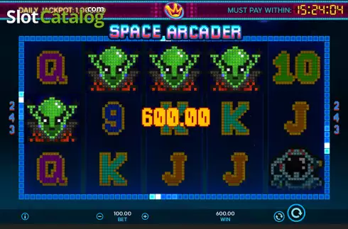 Οθόνη3. Space Arcader Κουλοχέρης