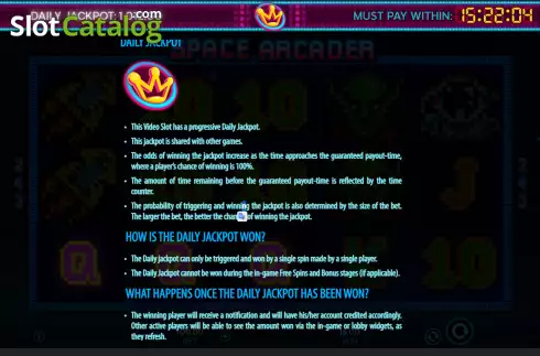 Οθόνη7. Space Arcader Κουλοχέρης