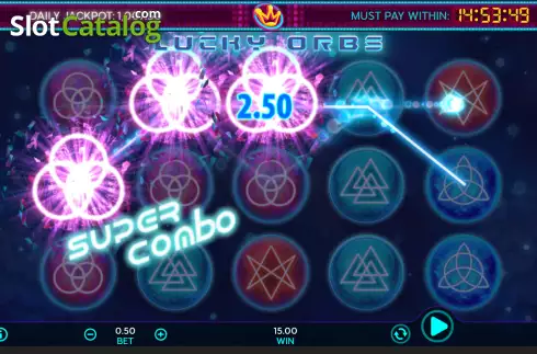 Οθόνη3. Lucky Orbs Κουλοχέρης