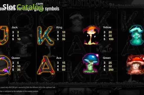 Οθόνη9. Atomic Mushrooms Κουλοχέρης