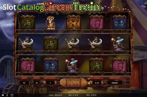 Οθόνη2. Circus Train Κουλοχέρης