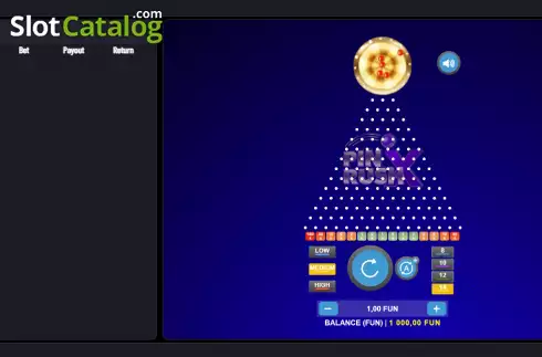 Οθόνη2. Pin Rush X Κουλοχέρης