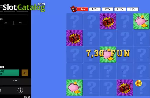 Οθόνη3. Coinsweeper Κουλοχέρης