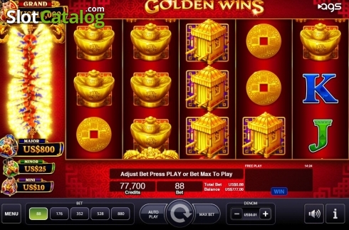 Οθόνη2. Golden Wins Κουλοχέρης
