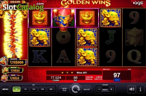 Οθόνη3. Golden Wins Κουλοχέρης
